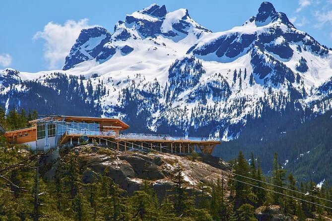 Whistler, Shannon Falls & Sea to Sky Gondola Tour from Vancouver - Sea to Sky Gondola: the Sky Pilot Suspension Bridge and summit time