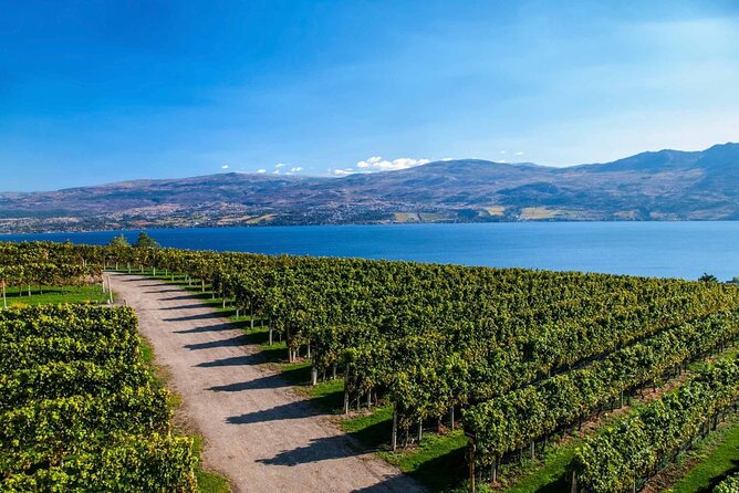 Yoho, Banff National Park, Okanagan Lake 4-Day Tour from VR - Day 1: Okanagan wine tasting stop, Kalamalka Lake color, then Revelstoke or Salmon Arm